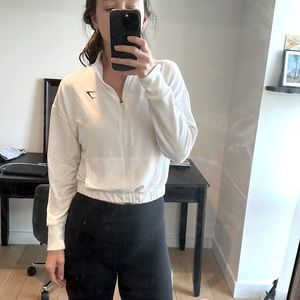 Gymshark pippa white pullover